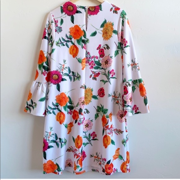 US/20 UK/24 ASOS CURVE Botanical mini shift dress - Picture 4 of 7